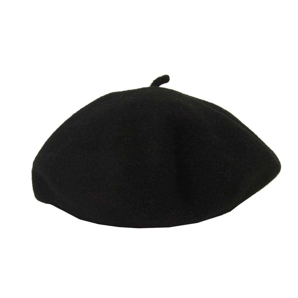 HYSTERIC GLAMOUR ヒステリックグラマー 01193QH02 Le Beret Francais LOGO 刺繍 ベレー ブラック系【中古】