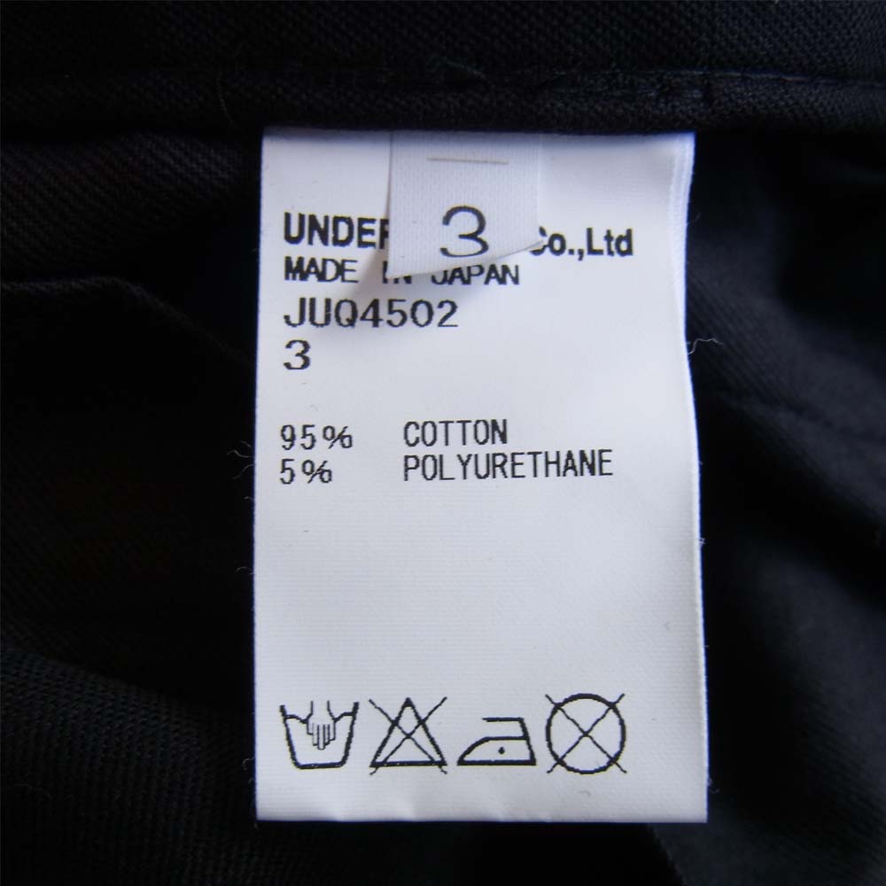 UNDERCOVER アンダーカバー JUQ4502 モトクロス パンツ ブラック系 3【中古】