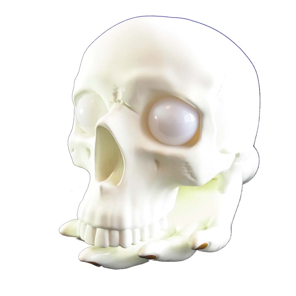 UNDERCOVER アンダーカバー UCZ9Z02-1 P.A.M. MEDICOMTOY SKULL LAMP スカル ランプ ホワイト系【新古品】【未使用】【中古】