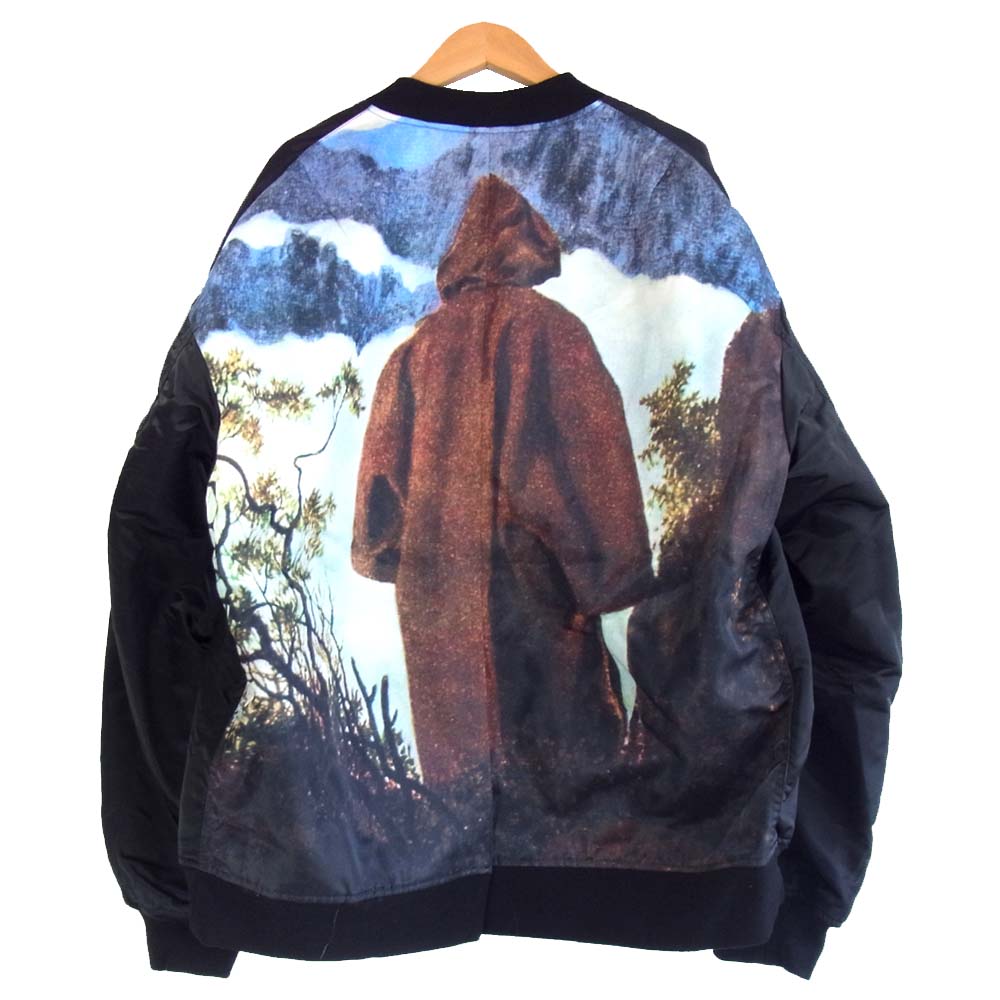 UNDERCOVER アンダーカバー JＵＷ4202-2 総柄 Ny ベンツアキ MA-1 ブラック系 5【新古品】【未使用】【中古】