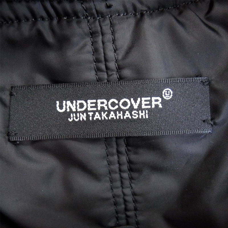 UNDERCOVER アンダーカバー JＵＷ4202-2 総柄 Ny ベンツアキ MA-1 ブラック系 5【新古品】【未使用】【中古】