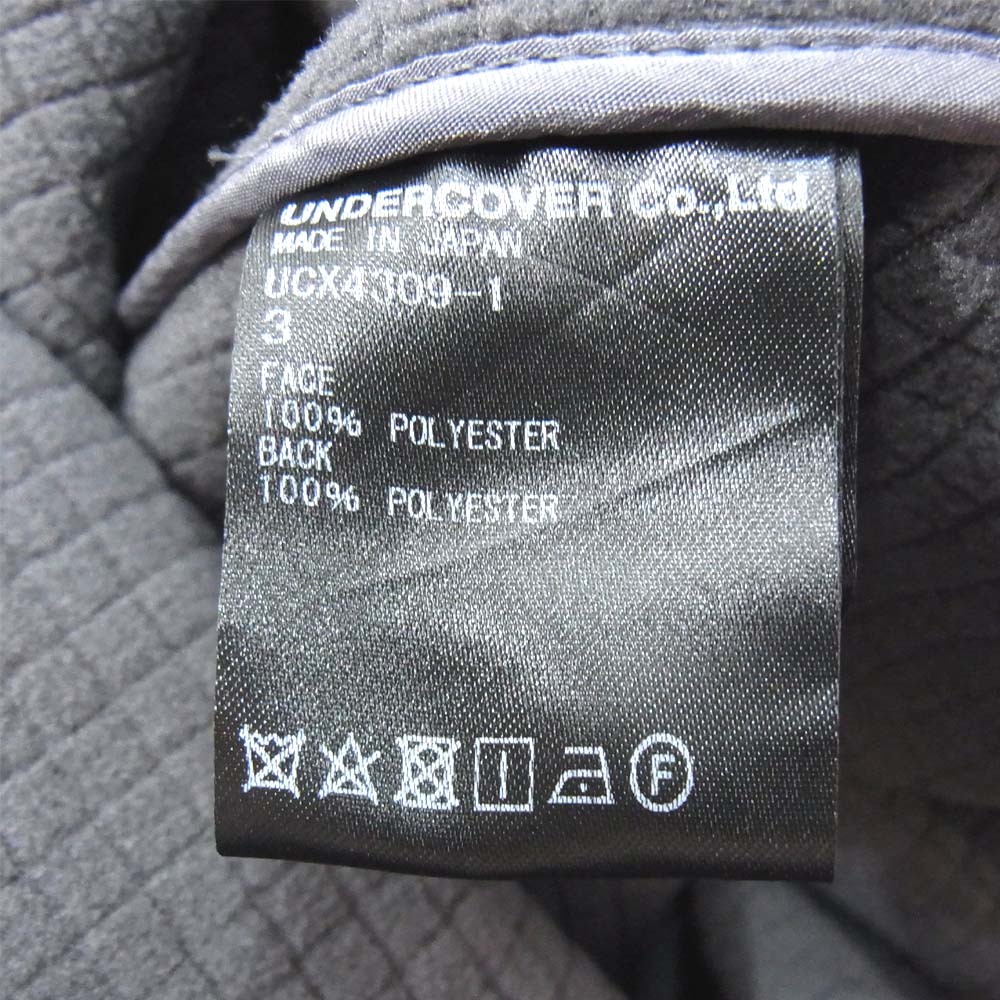UNDERCOVER アンダーカバー UCX4309-1 時計じかけのオレンジ レインコート グレー系 3【新古品】【未使用】【中古】