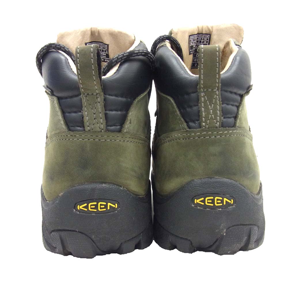 KEEN キーン 1227-dksd PYRENEES ピレニーズ マウンテン カーキ系 グリーン系 26cm【中古】