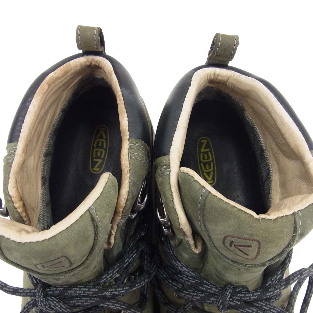 KEEN キーン 1227-dksd PYRENEES ピレニーズ マウンテン カーキ系 グリーン系 26cm【中古】