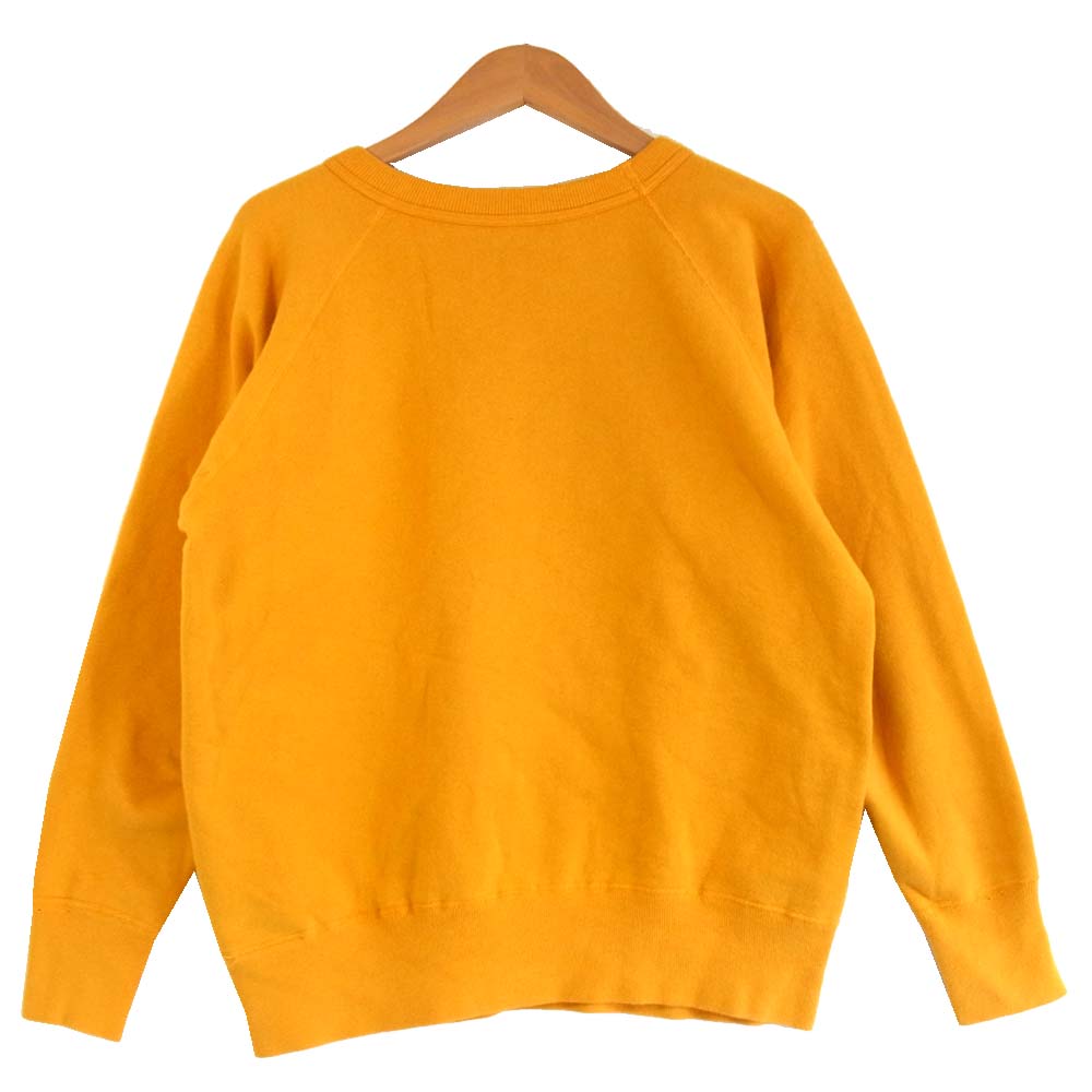 WAREHOUSE ウエアハウス PEANUTS ピーナッツ スヌーピー プリント スウェット オレンジ系 XS【中古】