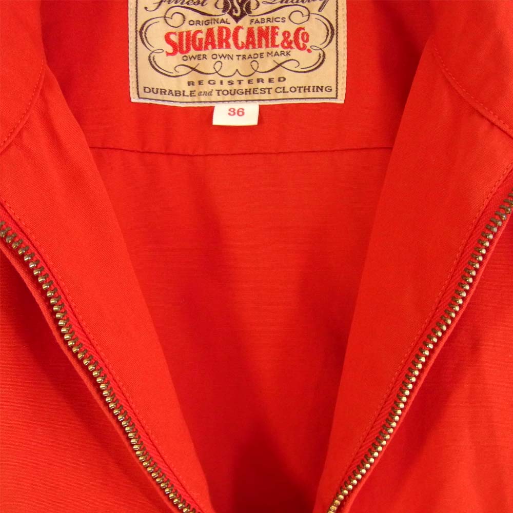 SUGAR CANE シュガーケーン SC13495 SPORT JACKET スポーツ ジャケット レッド系 36【中古】