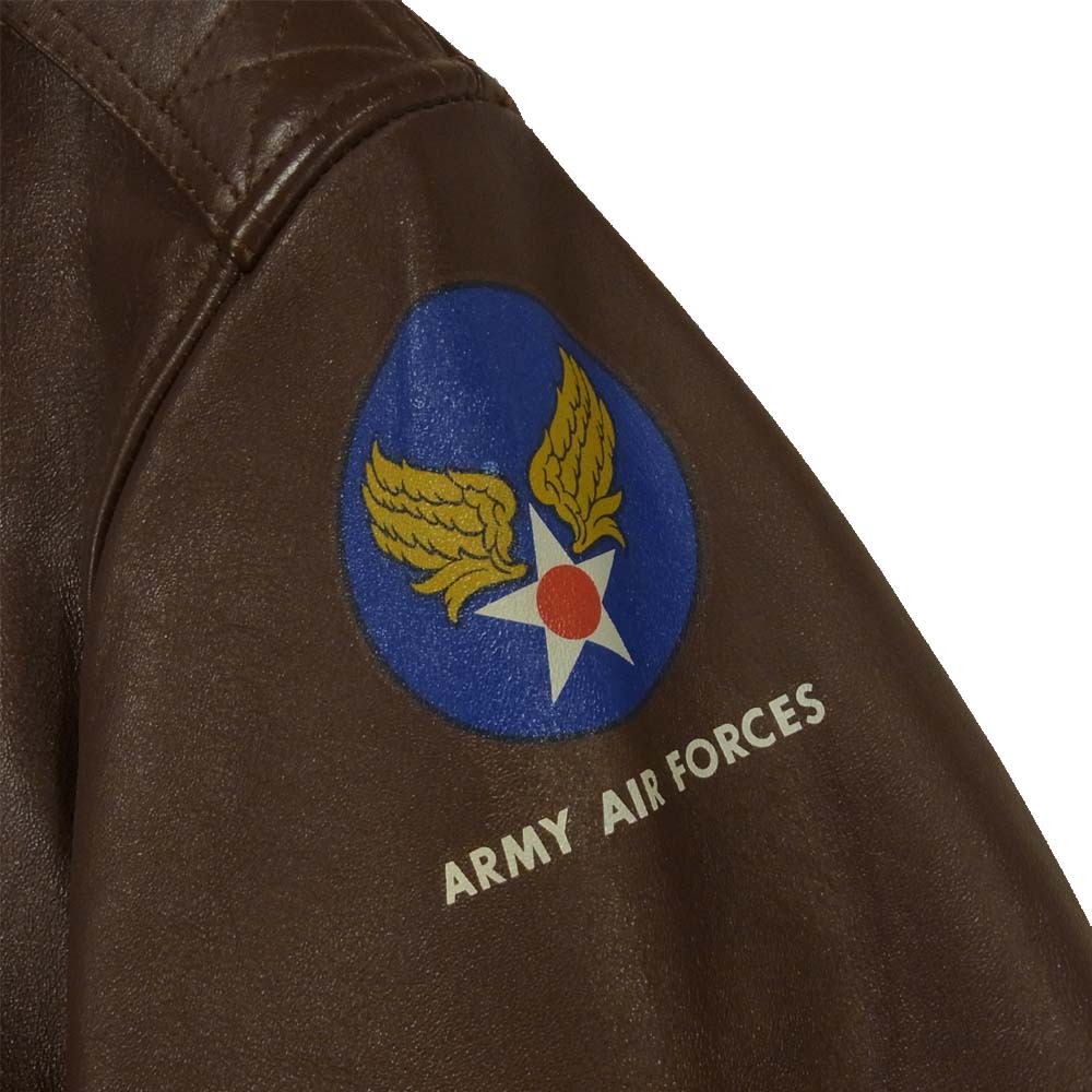 The REAL McCOY'S ザリアルマッコイズ 旧マッコイ ISOLA 30-1415 W535-BC-8824 A-2 フライトジャケット ブラウン系 36【中古】