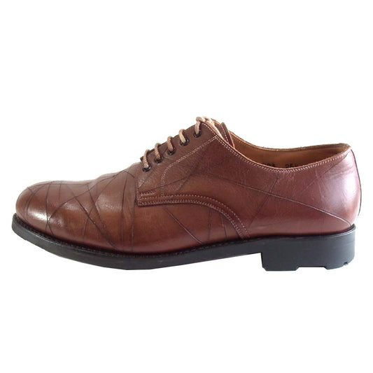 SCOTCH GRAIN スコッチグレイン F-504 マトリックス 外羽 プレーントゥ ブラウン系 25.5【中古】
