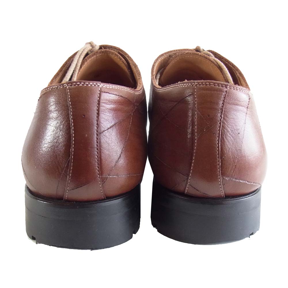 SCOTCH GRAIN スコッチグレイン F-504 マトリックス 外羽 プレーントゥ ブラウン系 25.5【中古】