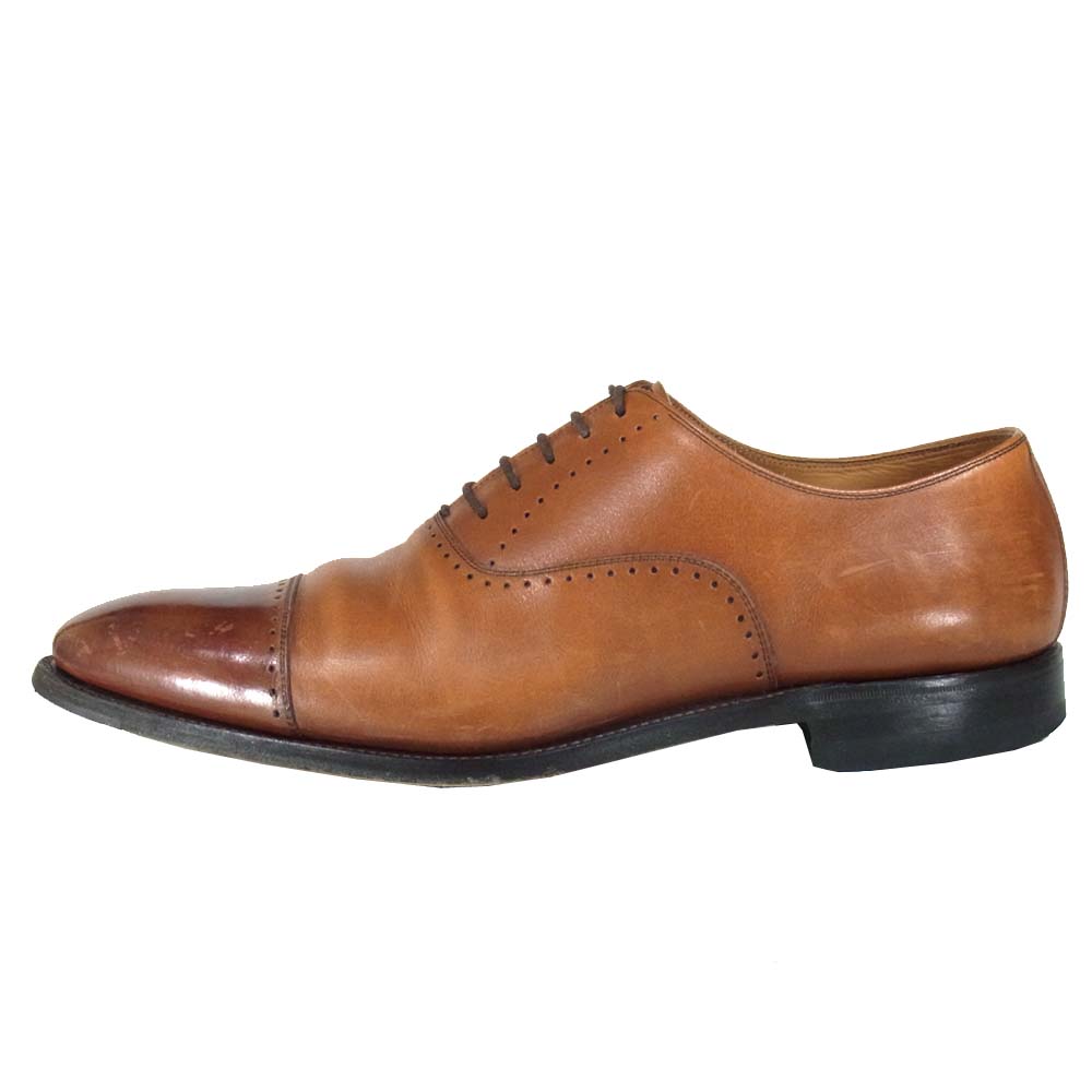 SCOTCH GRAIN スコッチグレイン HA-1006 匠シリーズ ストレートチップ ブラウン ブラウン系 26【中古】