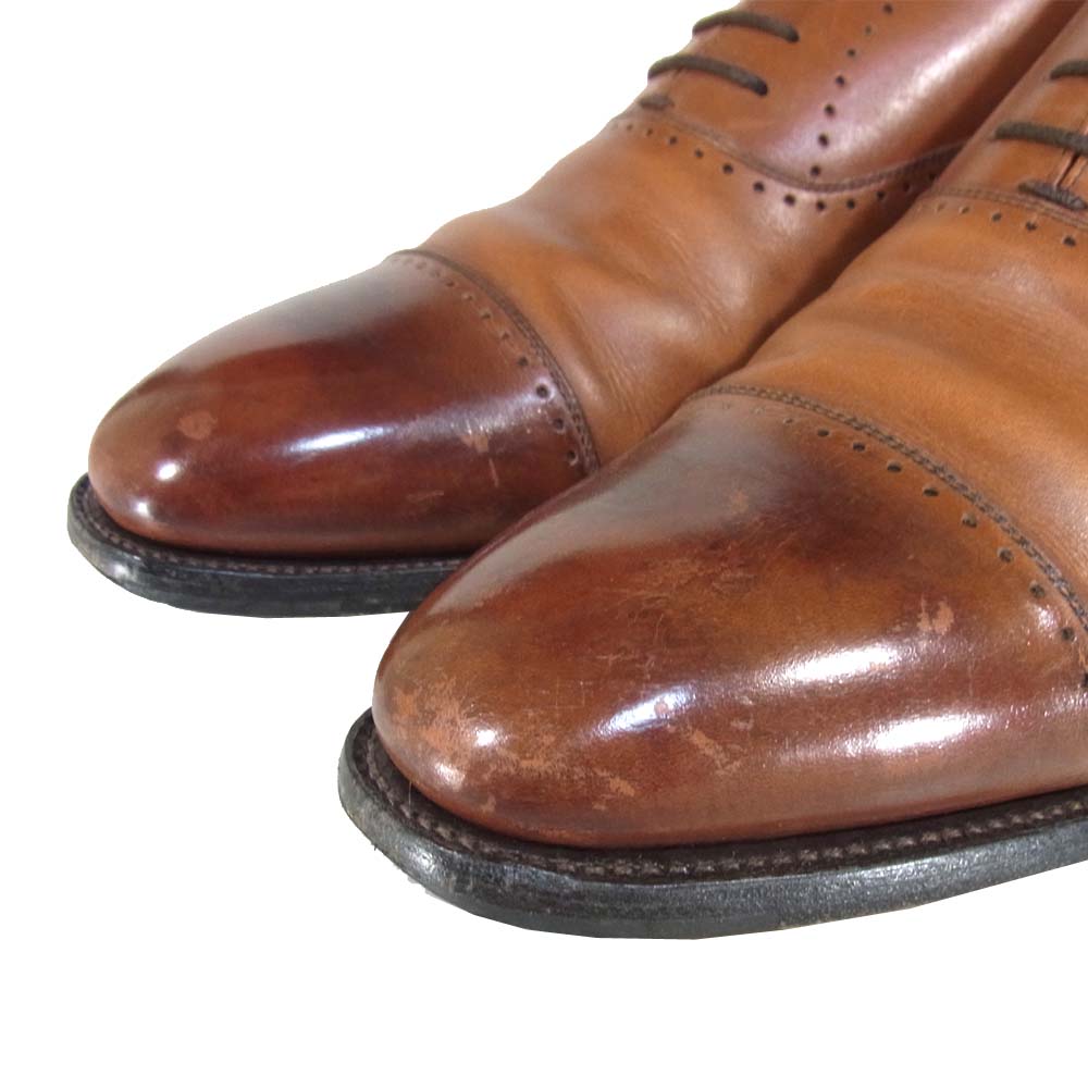 SCOTCH GRAIN スコッチグレイン HA-1006 匠シリーズ ストレートチップ ブラウン ブラウン系 26【中古】