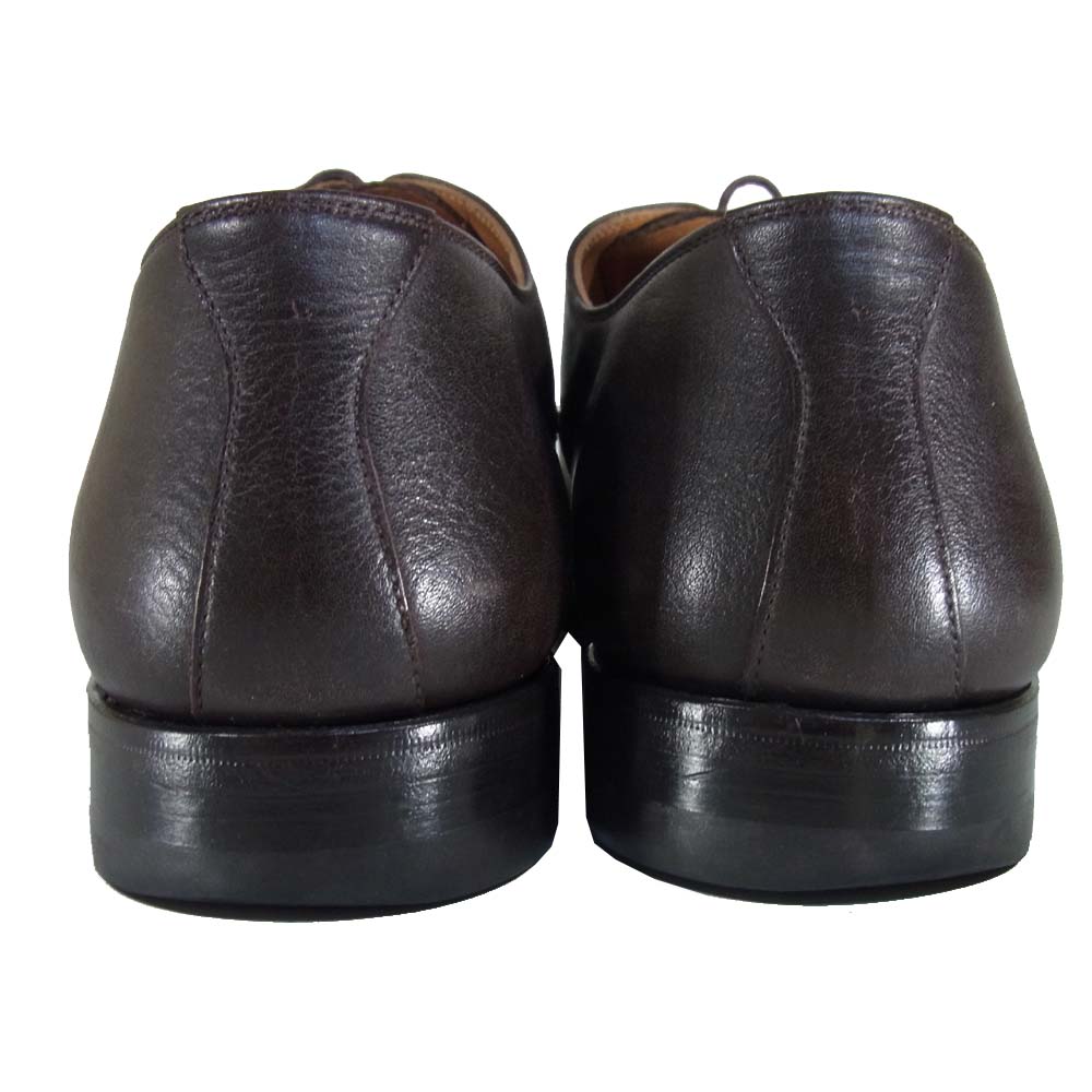 SCOTCH GRAIN スコッチグレイン HA-0258 匠シリーズ パンチドキャップトゥ ダークブラウン系 25.5cm【中古】