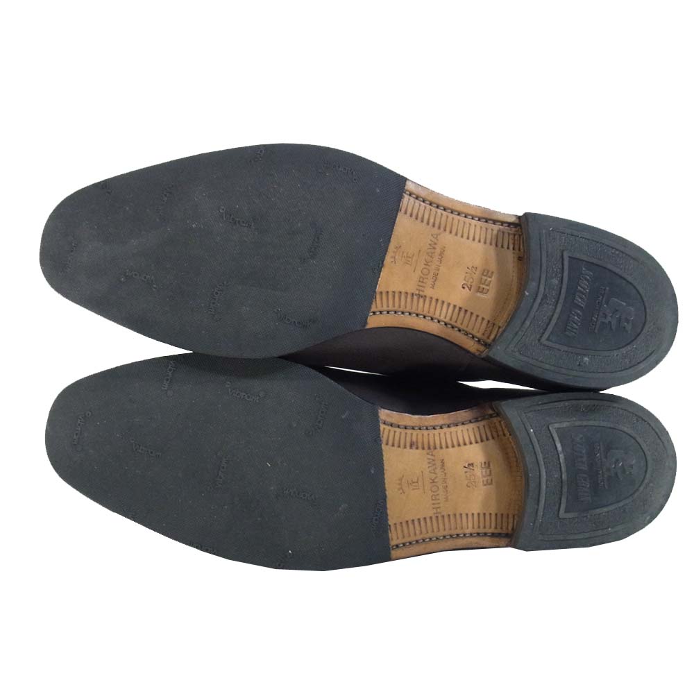 SCOTCH GRAIN スコッチグレイン HA-0258 匠シリーズ パンチドキャップトゥ ダークブラウン系 25.5cm【中古】