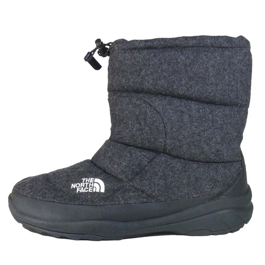 THE NORTH FACE ノースフェイス NF51485 NUPTSE BOOTIE WOOL ヌプシブーツ ウール  チャコール系 US10【中古】