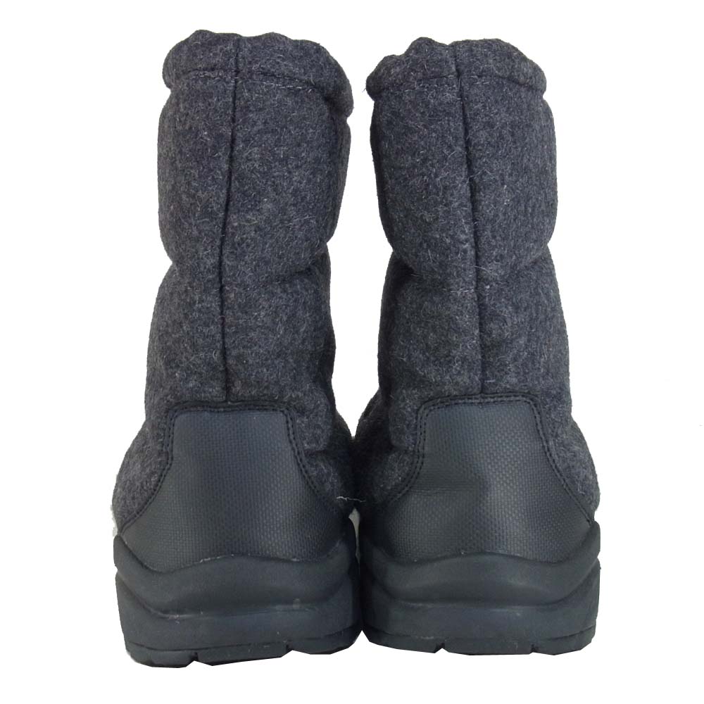 THE NORTH FACE ノースフェイス NF51485 NUPTSE BOOTIE WOOL ヌプシブーツ ウール  チャコール系 US10【中古】