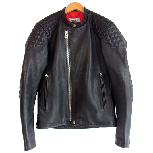 KADOYA カドヤ ヘッドファクトリー スピードツイン シングル レザー ブラック系 XL【中古】