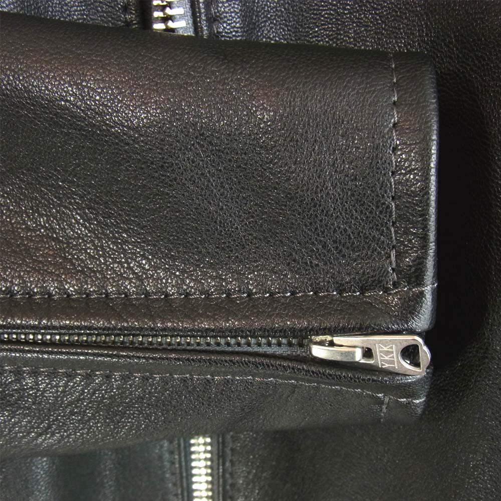 KADOYA カドヤ ヘッドファクトリー スピードツイン シングル レザー ブラック系 XL【中古】