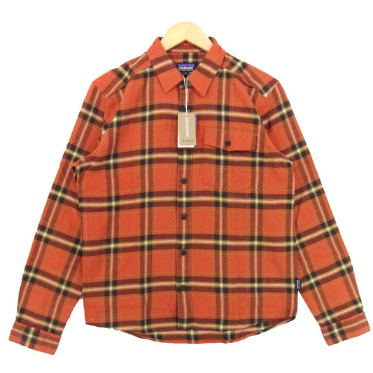 patagonia パタゴニア 20AW 54020 LHEM FA20 メンズ ライトウェイト フィヨルド フランネル シャツ レッド系 S【新古品】【未使用】【中古】