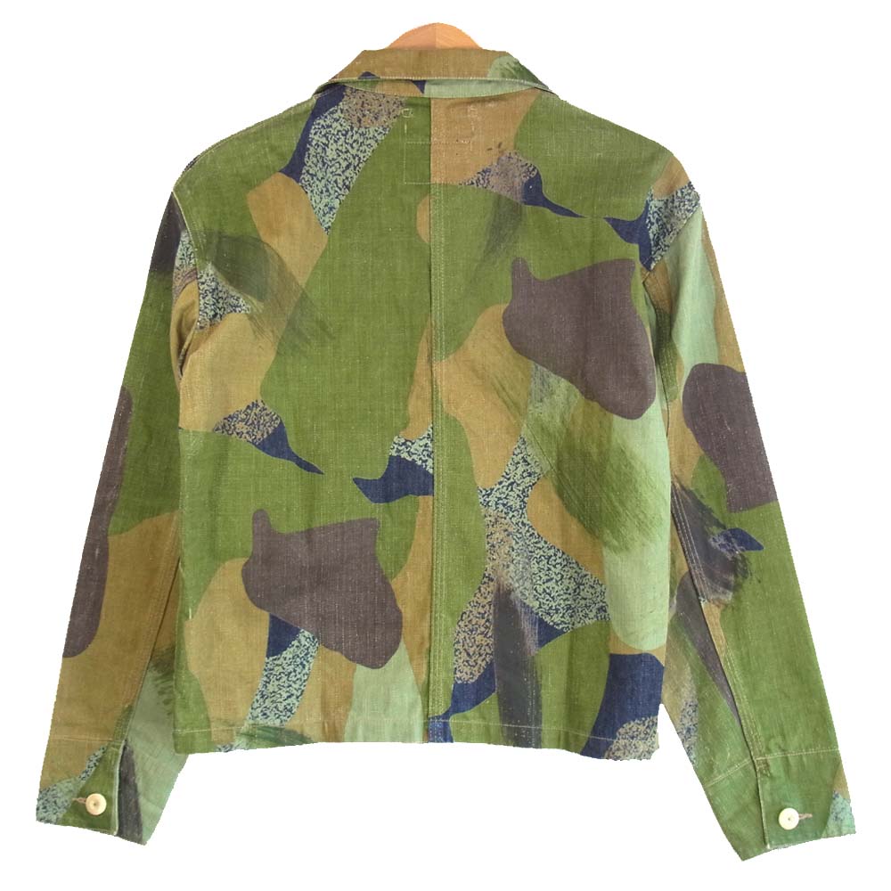 Nigel Cabourn ナイジェルケーボン 8071130031 イギリス製 SHORT JACKET CAMO DENIM  マルチカラー系 36【中古】