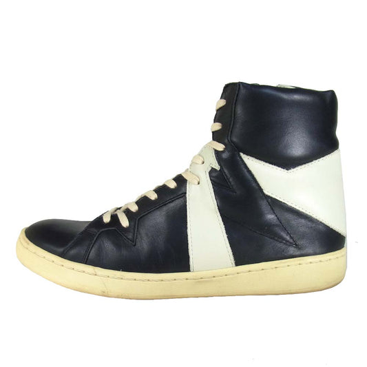 KAZUYUKI KUMAGAI ATTACHMENT カズユキクマガイアタッチメント サイドジップ スニーカー ブラック系 43【中古】