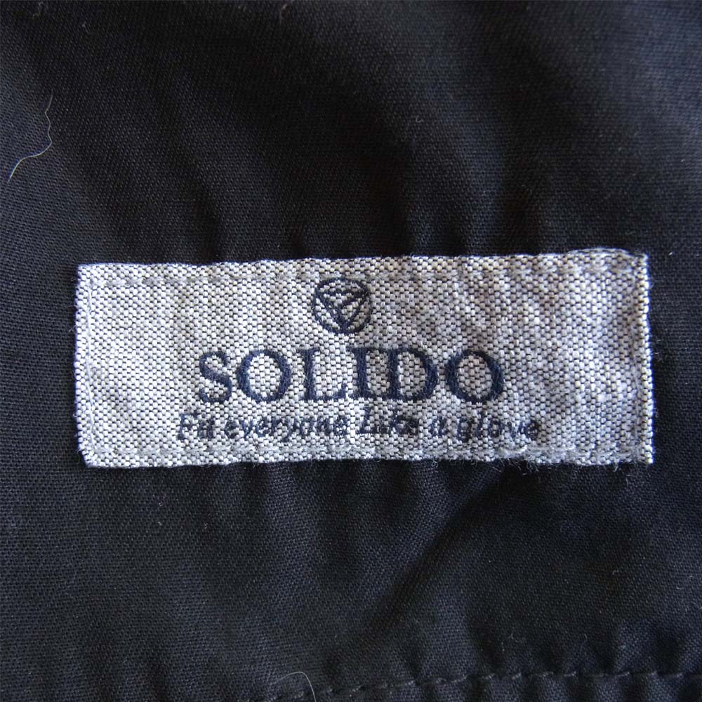 ソリード MSL18S5432 TAVOLO フェイクニットデニム スリムイージーパンツ ブラック系 2【中古】