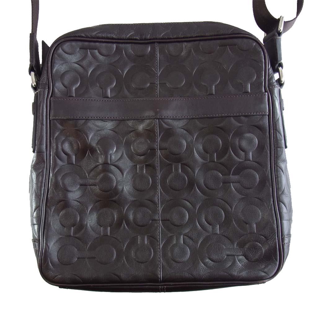 COACH コーチ 70615 オブアート ショルダーバッグ ブラウン系【中古】