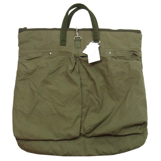 VISVIM ビズビム 20208440091711 MAVCAT BAG L ヘルメットバッグ ラージ カーキ系【極上美品】【中古】