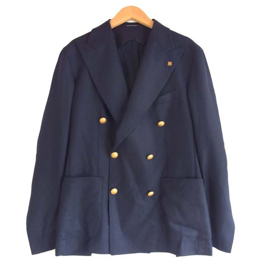 タリアトーレ 1SMC20K-12UIG266 6B ダブル テーラード ジャケット ネイビー系【新古品】【未使用】【中古】