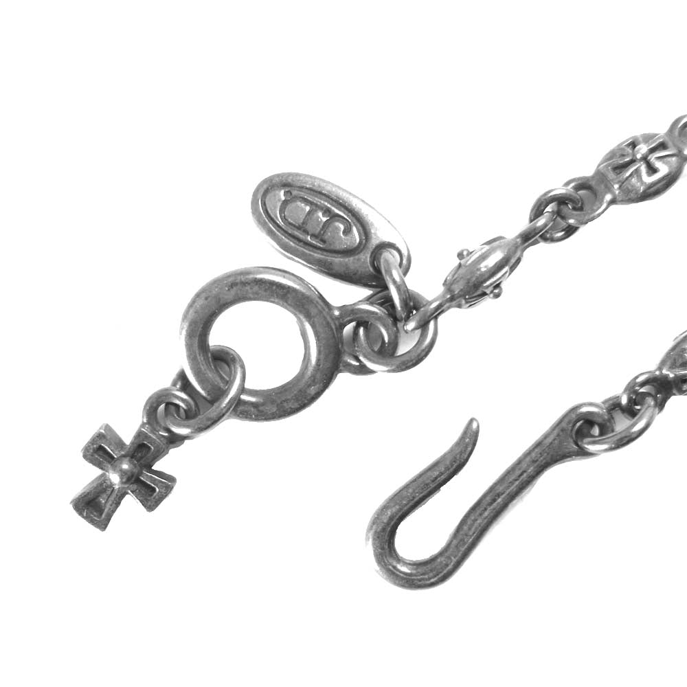 Justin Davis ジャスティンデイビス SNJ125 Tiny Cross Chain タイニー クロス ネックレス チェーン シルバー系【中古】