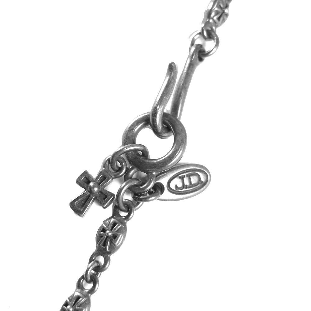 Justin Davis ジャスティンデイビス SNJ125 Tiny Cross Chain タイニー クロス ネックレス チェーン シルバー系【中古】