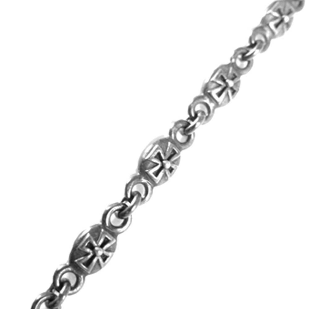 Justin Davis ジャスティンデイビス SNJ125 Tiny Cross Chain タイニー クロス ネックレス チェーン シルバー系【中古】