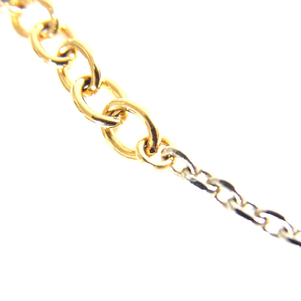 LOUIS VUITTON ルイ・ヴィトン M68077 ロゴマニア ブレスレット ゴールド系【中古】