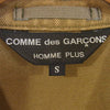 COMME des GARCONS HOMME PLUS コムデギャルソンオムプリュス 03AW PK-J003 カーブ期 色むら加工 ジャケット ベージュ系 S【中古】