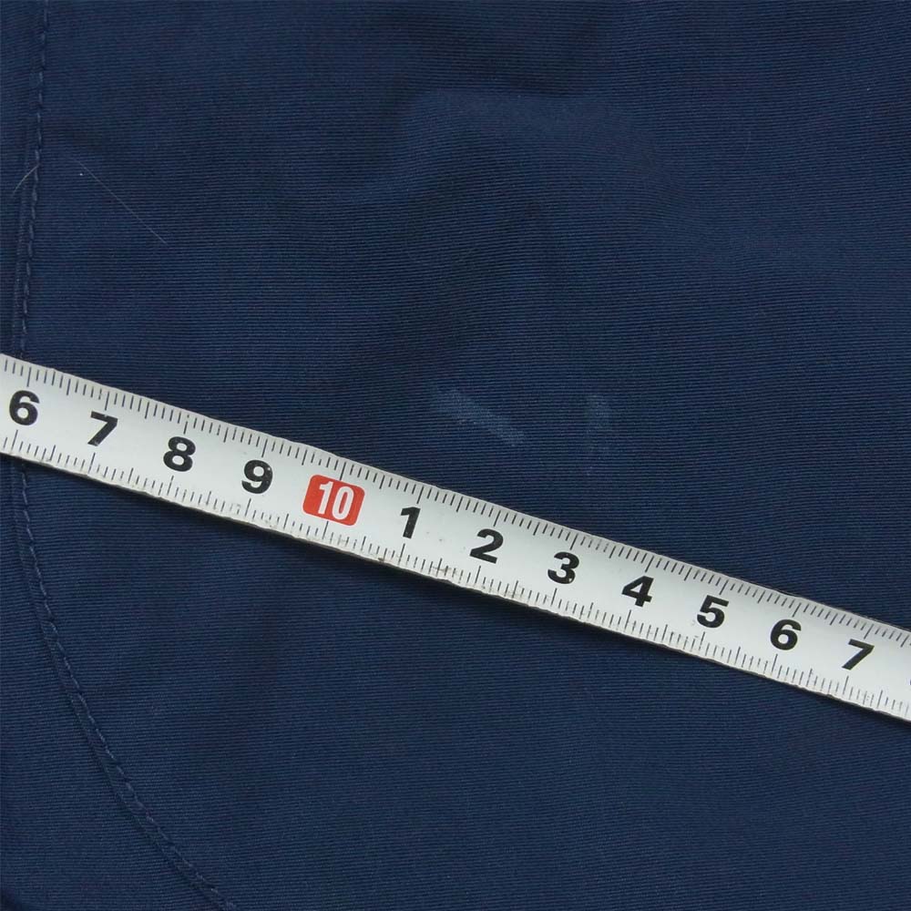 ストームベッカー ワッペン マウンテンパーカー コットン ナイロン 日本製 ネイビー系 M【中古】