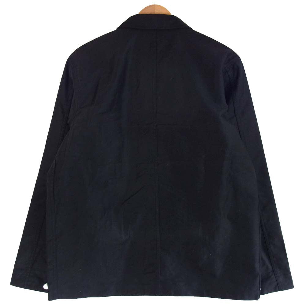 SOPHNET. ソフネット 190076 COVER ALL ペイズリー ポケット カバーオール ブラック系 L【美品】【中古】