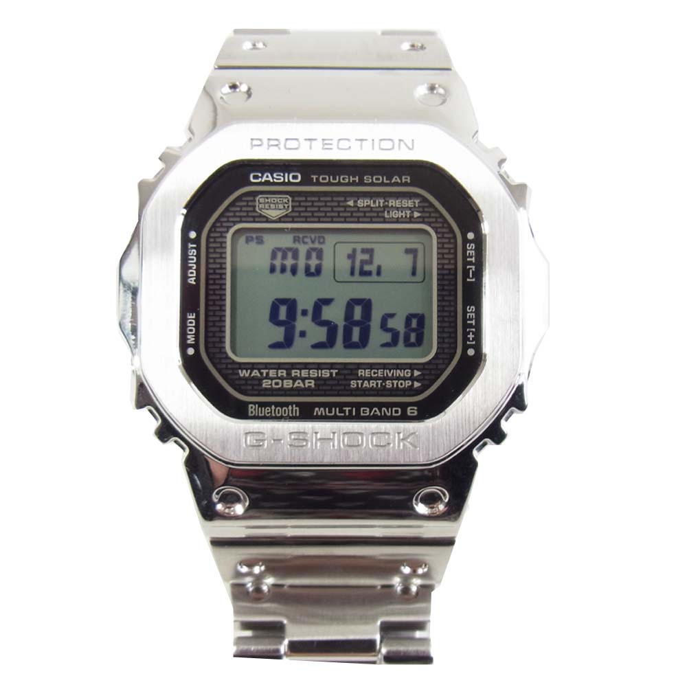 G-SHOCK ジーショック GMW-B5000 シルバー系【中古】