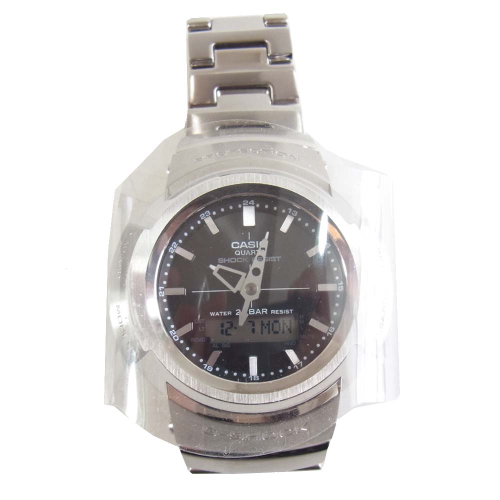 G-SHOCK ジーショック AWM-500D-1AJF シルバー系【極上美品】【中古】