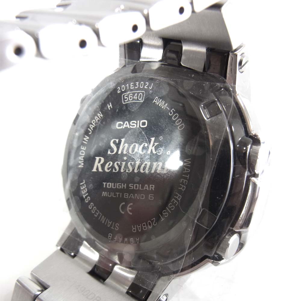 G-SHOCK ジーショック AWM-500D-1AJF シルバー系【極上美品】【中古】