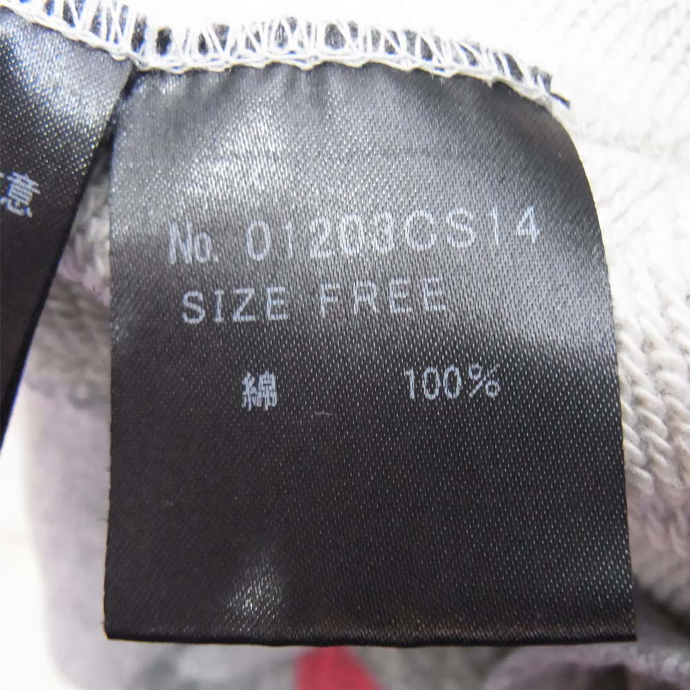 HYSTERIC GLAMOUR ヒステリックグラマー 20AW 01203CS14 CANDY LOADED スウェット グレー系 F【新古品】【未使用】【中古】