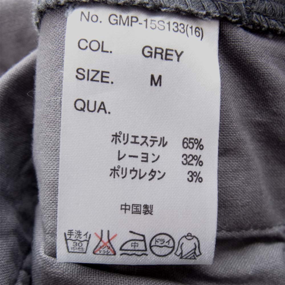Gramicci グラミチ ＧＭＰ-15Ｓ133 ビームス BEAMS 別注 スラックス イージー パンツ  グレー系 M【中古】