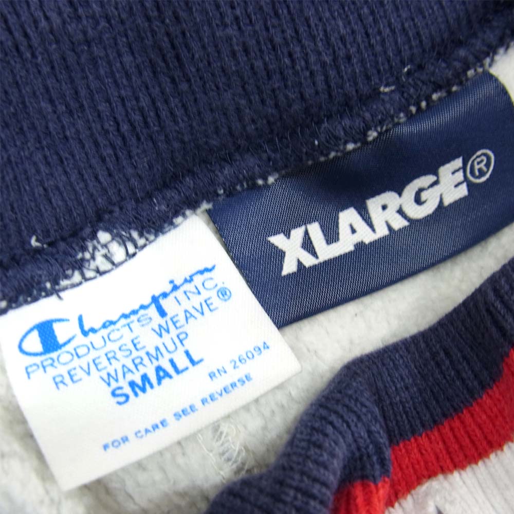 エクストララージ Champion チャンピオン 青単タグ 復刻 スウェット パンツ S【中古】