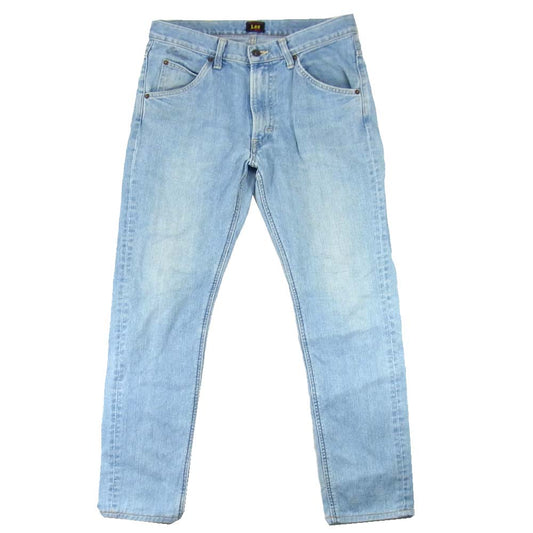 STUSSY ステューシー LB0009 × Lee リー デニムパンツ ライトブルー系 30【中古】