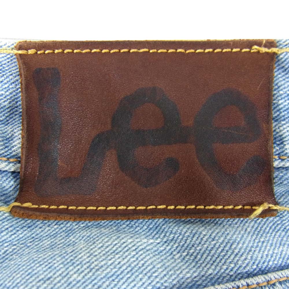 STUSSY ステューシー LB0009 × Lee リー デニムパンツ ライトブルー系 30【中古】