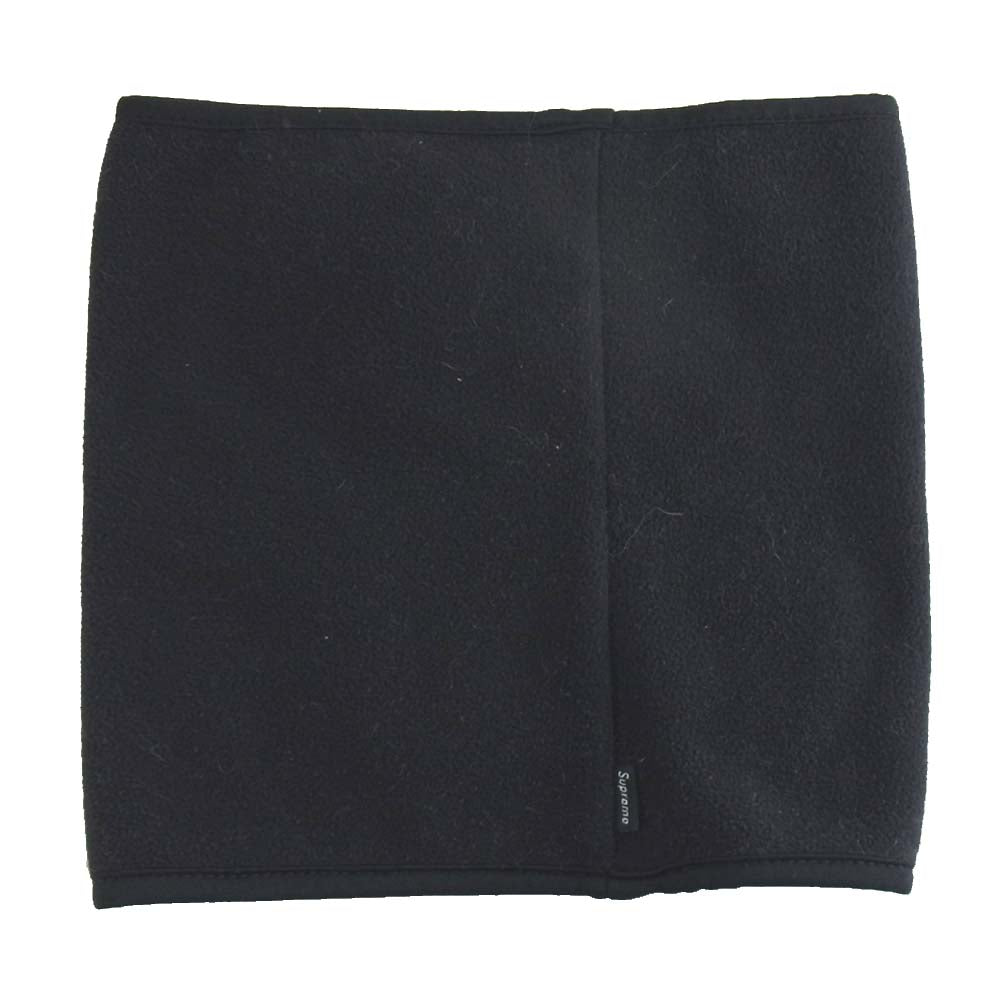 Supreme シュプリーム 16AW Polartec Fleece Neck Gaiter ポーラテック クラシックロゴ ネックウォーマー ブラック系【中古】