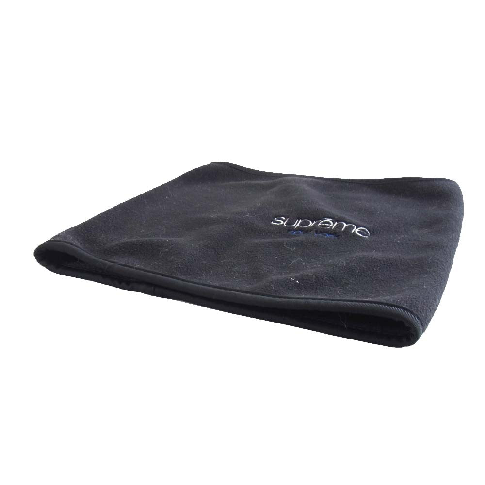 Supreme シュプリーム 16AW Polartec Fleece Neck Gaiter ポーラテック クラシックロゴ ネックウォーマー ブラック系【中古】