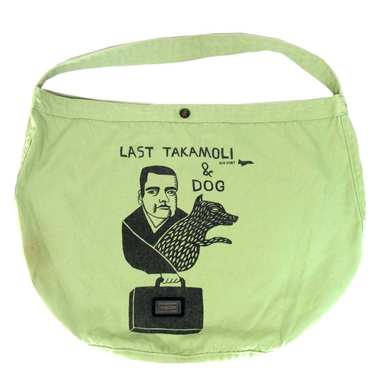 PORTER ポーター × B印 YOSHIDA ヨシダ 別注 TAKAMOLI ショルダーバッグ ライトグリーン系【中古】