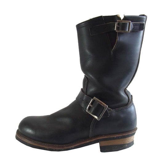 RED WING レッドウィング 8270 PT91 ナイフポケット付き エンジニア ブーツ ブラック系 7.5【中古】