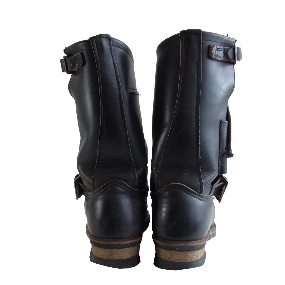 RED WING レッドウィング 8270 PT91 ナイフポケット付き エンジニア ブーツ ブラック系 7.5【中古】