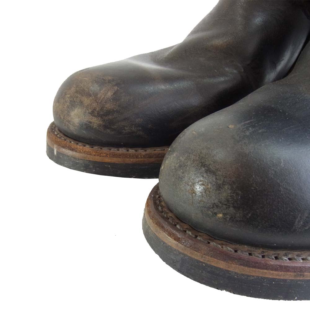 RED WING レッドウィング 8270 PT91 ナイフポケット付き エンジニア ブーツ ブラック系 7.5【中古】