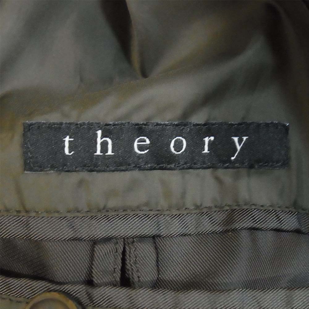 theory セオリー ダウン ブルゾン ダークブラウン系 38【中古】
